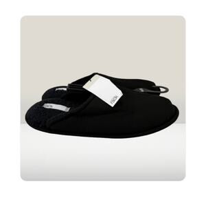 NORDSTROM RACK Size Brock Faux Fur Lined Scuff Slipper Size 13-14 # bag C-24